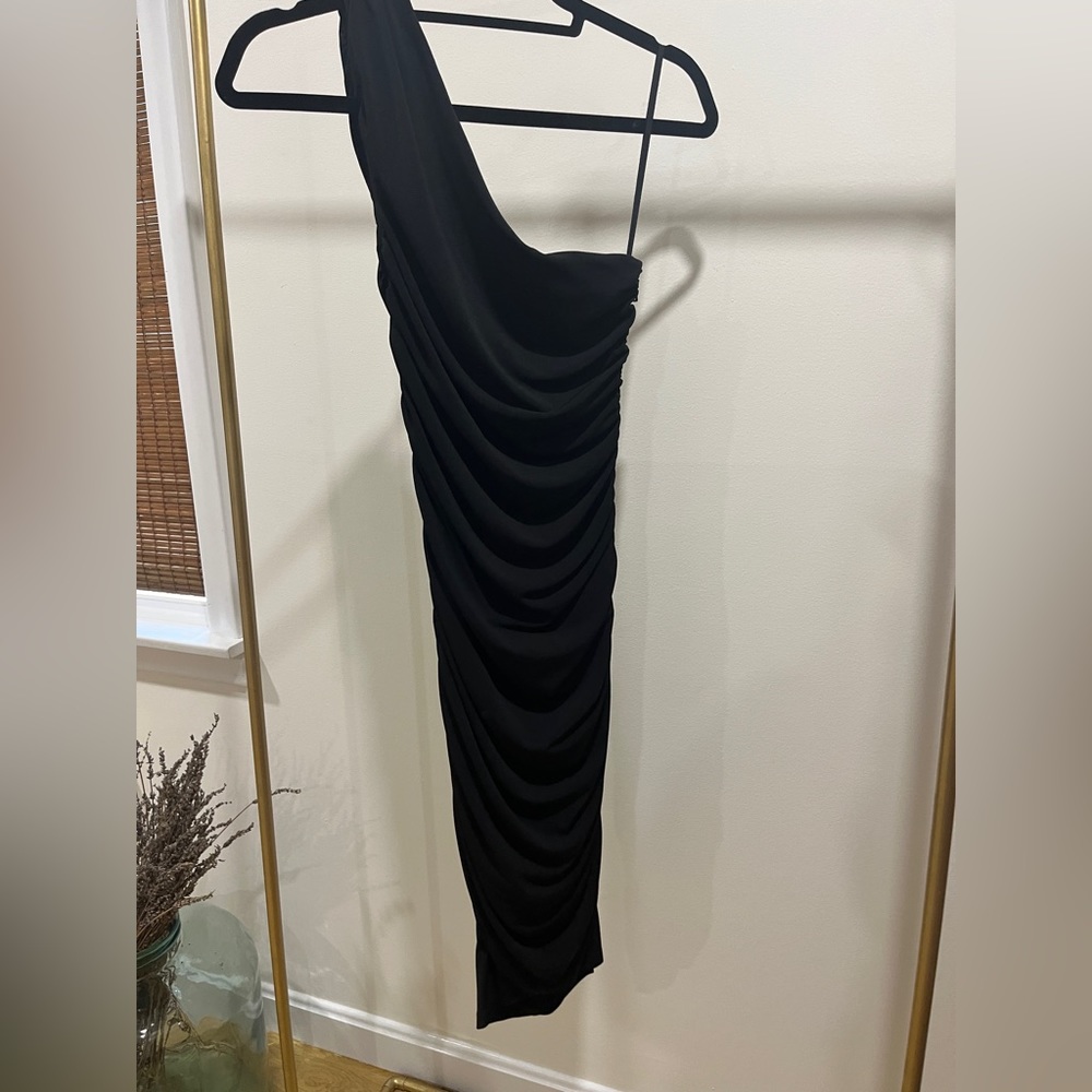 Alice + Olivia black dress